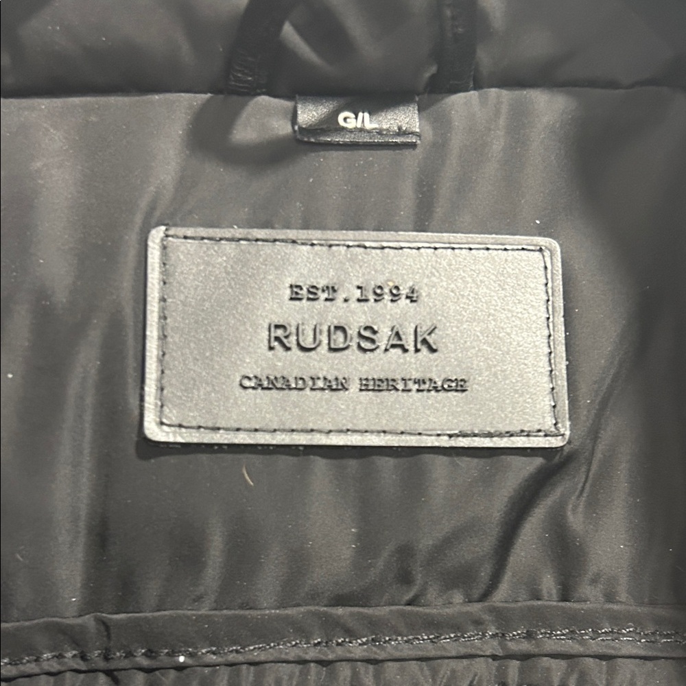 RUDSAK Shauna jacket with authentic arctic fox Fur Trim and leather sleeve - Picture 5 of 8